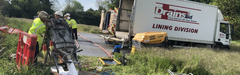 Hot CIPP Lining, Dewsbury