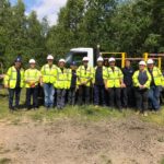 Peter Duffy Ltd staff volunteer at Lofthouse Colliery Nature Park