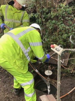 m-coating the manhole